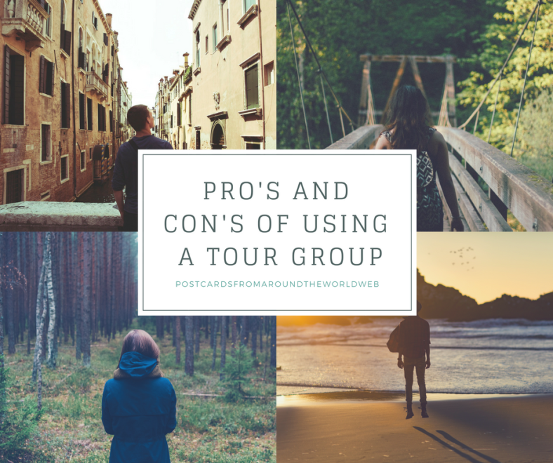 Pro's and con's of using a tour group